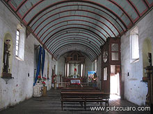 Interior del templo del Hospitalito