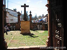 Vista del patio desde el interior