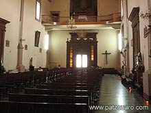 Vista interior del templo